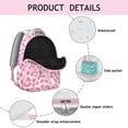 thumbnail image 3 of Leopard Print Students Backpack Cheetah Pattern Animal Design Modern Cute School Bag for Students and Students, 3 of 5