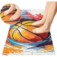 thumbnail image 4 of SKYSONIC Basketball Kitchen Mats 20"x39" Absorbent Non Slip Runner Rug Machine Washable Kitchen Floor Mat for Home Bathroom Door, 4 of 7
