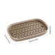 thumbnail image 3 of Bandeja de doble drenaje | Portavasos de plástico de dos niveles para frutas y té | Estante de almacenamiento de cocina de pared | Organizador que ahorra espacio para la encimera del fregadero y la, 3 of 8