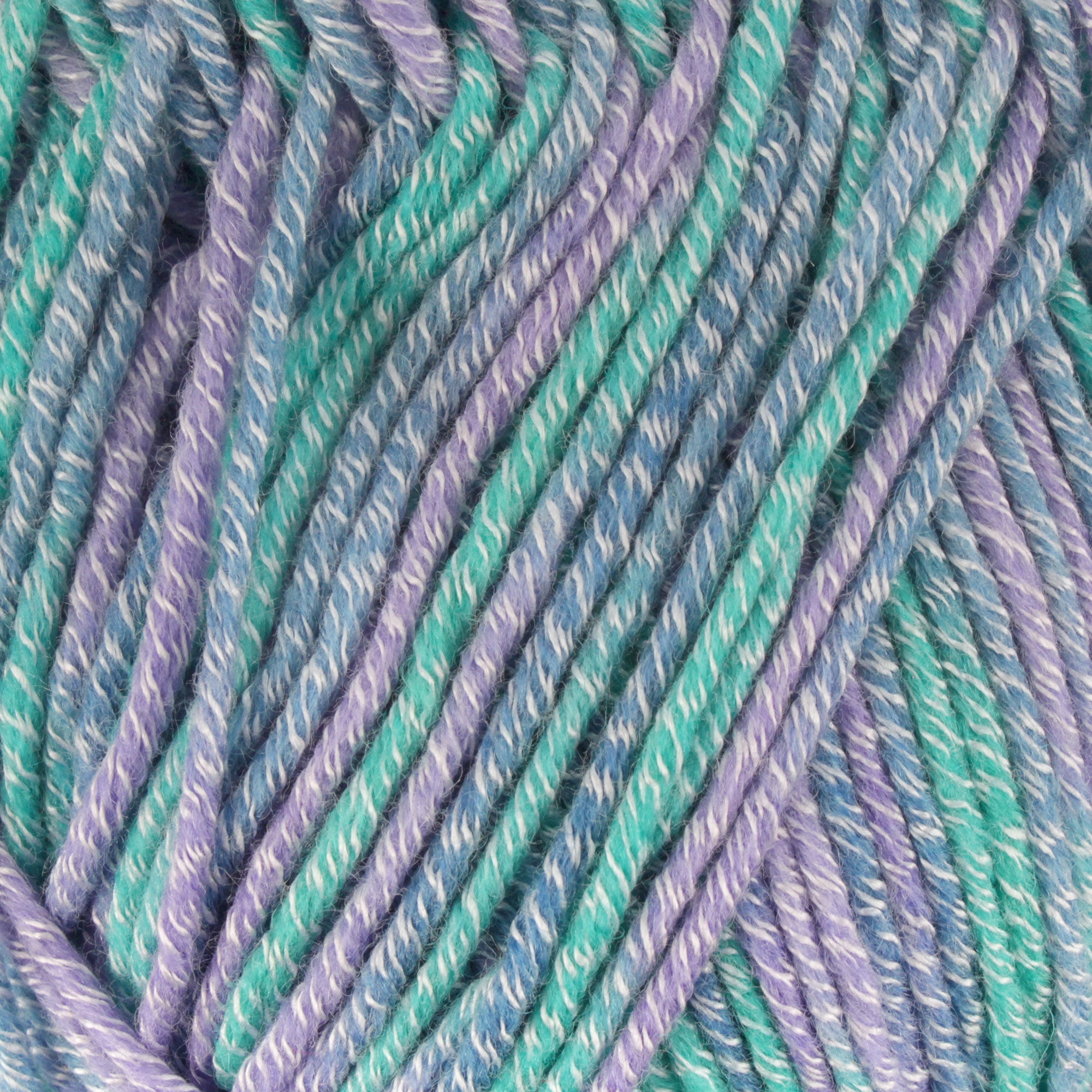 JubileeYarn Soft and Slim Worsted Bamboo Wool Blend Yarn - Poseidon - 100g/Skein - 4 Skeins