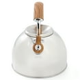 thumbnail image 2 of Mr. Coffee Fremont 2 Quart Mirror Polish Stainless Steel Whistling Tea Kettle, 2 of 5