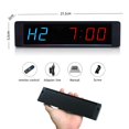 thumbnail image 2 of Temporizador De Intervalos Led Fitness Gym Timers Count Down Up Clock Cronómetro Con Control Remoto Para Home Gym Fitness Vogacara CE008810-02, 2 of 6