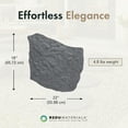 thumbnail image 4 of TierraVerde 4 Pack 18"x22" Natural Rock Stepping Stones for Walkways, Grey, 4 of 8