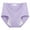 Purple, variant on Lovskoo Women's 2024 Plus Size Period Menstrual Period Panties Leak-Proof Cotton Protective Briefs Gray