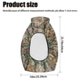 thumbnail image 7 of KUIFORTI Cute Camouflage ATV Seat Cover Four Wheeler Seat Cover Dustproof Comfortable ATV Accessories Compatible with Polaris Sportsman Polaris Scrambler Honda Rancher, 7 of 7
