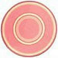 thumbnail image 2 of Joy Carpets Kid Essentials Ripples 78" x 109" Oval Indoor Area Rug in Color Pretty Pink, 2 of 2