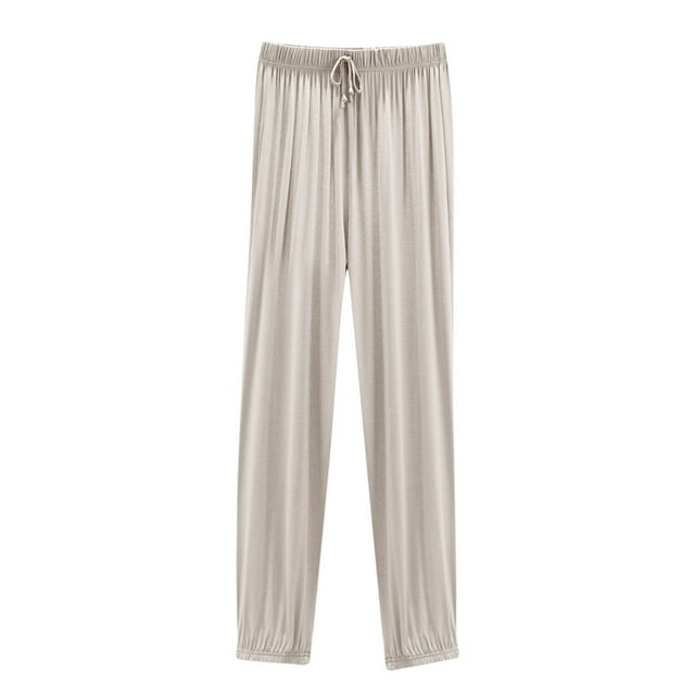 Pantalon Grand pour Femme Taille Haute, Mince, Décontracté, avec Poches, Ample et Surdimensionné pour la Maison