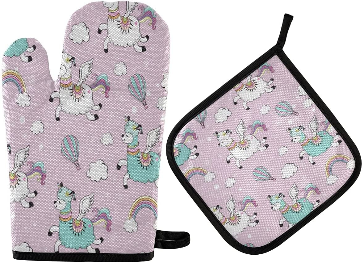 unicorn oven gloves