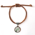 thumbnail image 1 of Outil de Réaction de Chevaux Bracelet de Poitrine en Cuir Marron Bijoux, 1 of 3