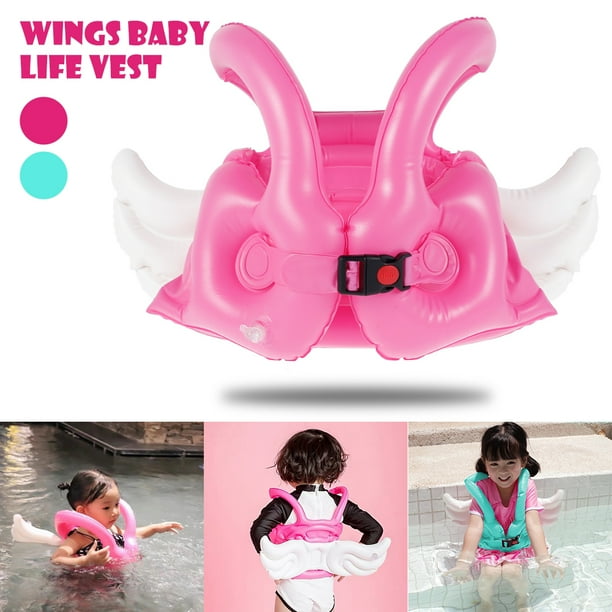 Willstar Baby Swim Floats Inflatable Vest Children Angel Wing PVC Jacket Pool Buoy Pool Life