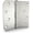 Satin Nickel, variant on PETGLE 24 Pack 4in Black Door Hinges Interior Door Hinges Black Matte 4 x 4 Inch with Square & Round Corners, Iron Material