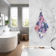 thumbnail image 2 of Yayeee 100% Cotton Hand Towels for Bathroom 16" x 28" Soft Absorbent Kitchen Towel, Colorful Art Flowers, 2 of 7