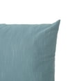 thumbnail image 6 of Noble House Misty 24x24" Square Indoor Fabric Large Throw Pillow in Teal Blue, 6 of 8