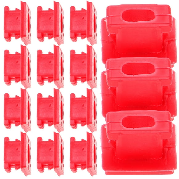 Hytrove 50Ud Sujetadores De Nylon Para Paneles De Tablero Rojo Fácil Manejo Y Ajuste En Vehículos Suv Y Camiones