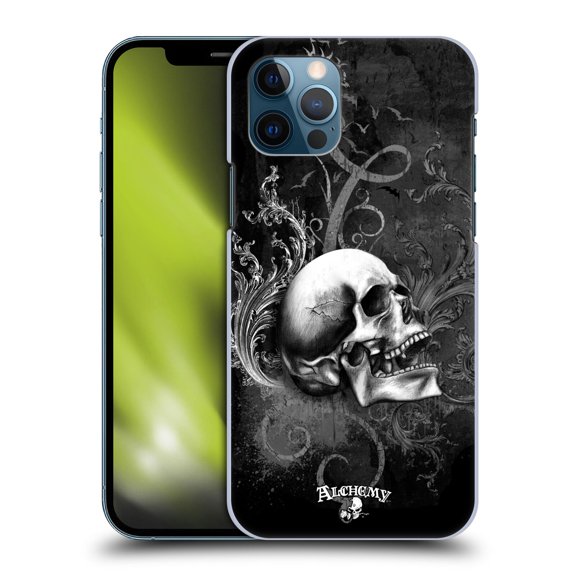 Head Case Designs Officially Licensed Alchemy Gothic Skull De Profundis Hard Back Case Compatible with Apple iPhone 12 / iPhone 12 Pro