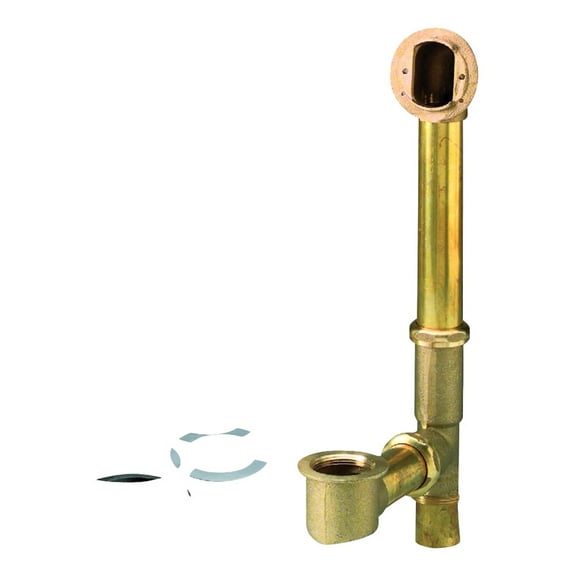 Foot Lok Stop Bath Drain Assembly, 1-1/2 in