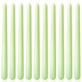 thumbnail image 1 of 10 velas cónicas de color verde claro de Yiflyer, 25 cm, sin perfume, paquete de 10, 1 of 9