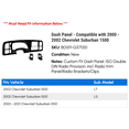 thumbnail image 2 of Dash Panel - Compatible with 2000 - 2002 Chevy Suburban 1500 2001, 2 of 2