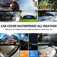 thumbnail image 4 of 2025 Upgraded Hail Protector Car Cover, Full Cover All-Weather Protection Car Cover with Reflective Strips, Anti-Hail, Anti-Tear, Anti-UV, Sun Protection for Sedan/SUV/MPV, 4 of 6