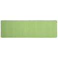 thumbnail image 1 of Benjara BM225559 2.5 x 8 ft. Rectangular Cotton Runner with Ribbed Details, Green, 1 of 1