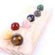 thumbnail image 1 of Natural Crystal Gemstone Ore Specimens - Large Dipper Planets Crystal Sphere Ornaments, Home Decor, Chakra Healing Gemstone Sphere, 1 of 2