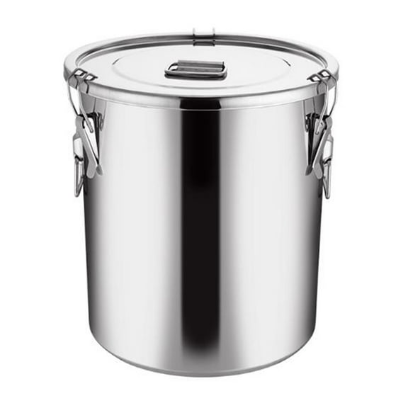 Stainless Steel Storage Box for food With Lid,airtight container,Large Capacity Bucket,Flour Container for Flour Grain Coffee Bean Rice