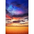 thumbnail image 3 of GreenDecor Desert Backdrop 5x7ft Photography Backdrop Dusk Rosy Clouds Sky Travel Landscape Photos Shooting Video Studio Props, 3 of 5