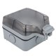 thumbnail image 5 of Enchufe impermeable de 3 orificios, enchufe de pared para exteriores, tomas de corriente con protección contra fugas, 220V, 5 of 13