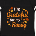 thumbnail image 4 of Inktastic I'm Grateful for my Family in Orange with Fall Leaves Boys or Girls Toddler T-Shirt, 4 of 5