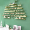 thumbnail image 5 of VAHIGCY Perfume Wall Shelf Floating Shelves Triangular for Wall Nail Polish Organizer Bathroom Shelves Wall Mounted Storage Stand for Perfume applied, 5 of 8