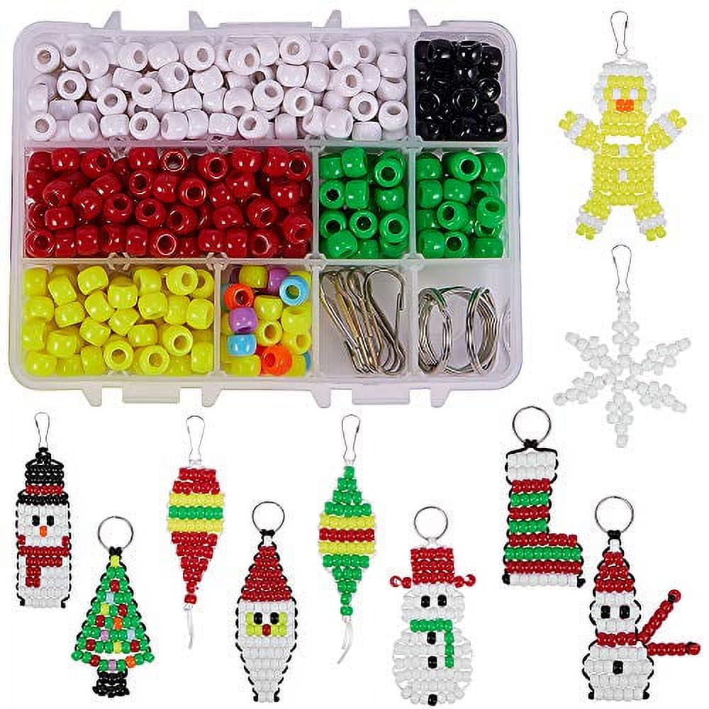 Happy makers Bead Pets, Pony Beads Kit Multicolor Pony Beads Animals K –  WoodArtSupply