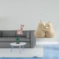 thumbnail image 2 of Figura decorativa de gato para sujetalibros de escritorio. Tope para estantes de oficina. Adorno de cerámica y . Ideal para estanterías, escr, 2 of 8
