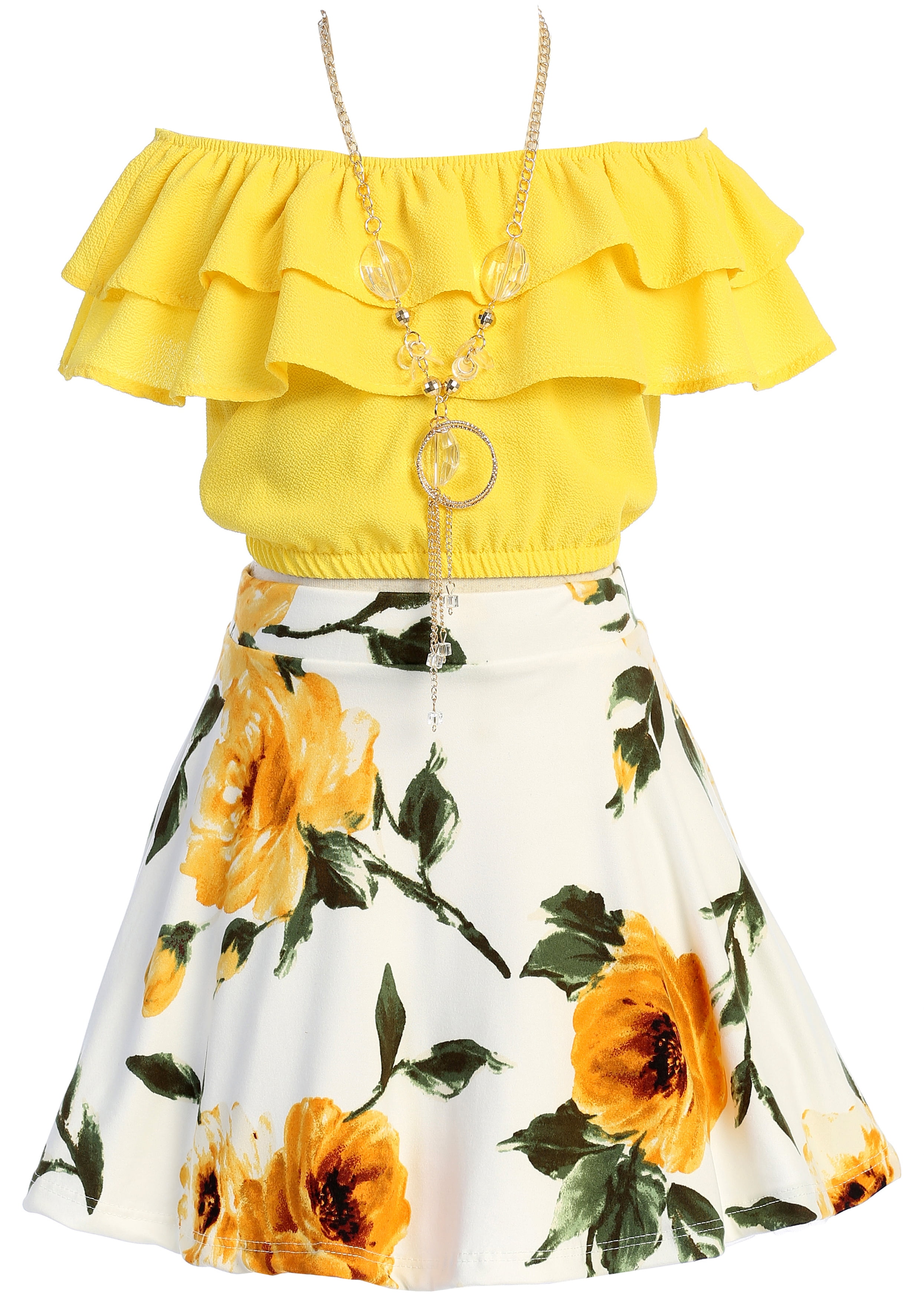 ruffle set outfit