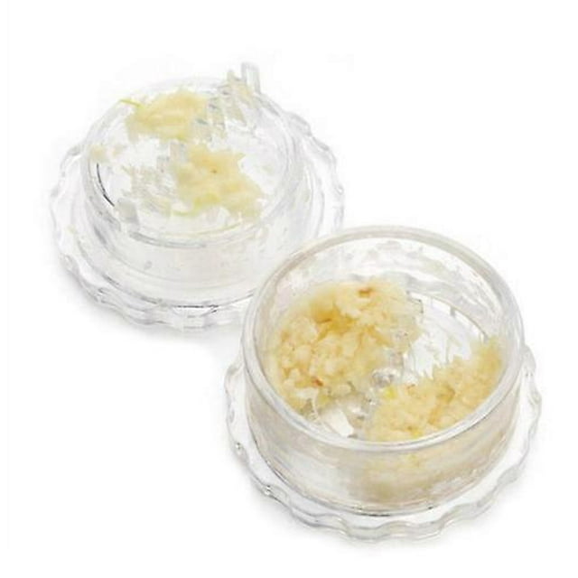 2 prensas de ajo manuales de plástico, trituradoras de ajo, picadoras de ajo manuales