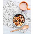 thumbnail image 3 of Black White Branches Kitchen Dish Towels for Drying Dishes Set of 2, Vintage Art Farmhouse Waffle Weave Microfiber Hand Tea Bathroom Towels Quick Dry & Absorbent Towel 12x12, 3 of 7