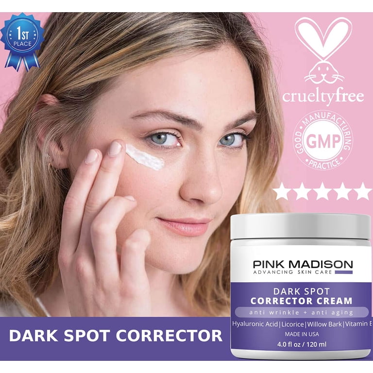 Pink Madison, Dark Spot Corrector Cream, 4 oz, Skin Nourishing