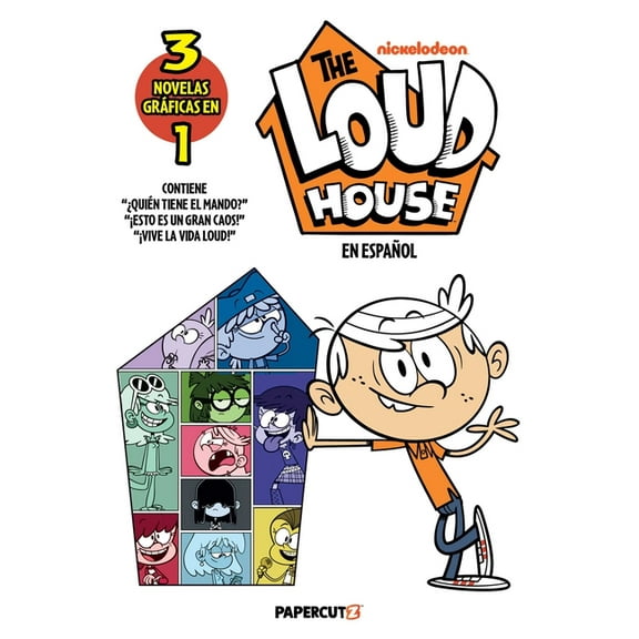 The Loud House 3 in 1 Vol. 1 (Spanish Language Edition), (Paperback)