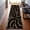 Black Gold, variant on Marble Runner Rug, Luxury Black Gold Runner Rug, Modern Geometric Hallway Rug, Elegant Entryway Rug, Corridor Rug, Washable Rug, Floor Rug 60x18in/5x1.5ft