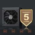 thumbnail image 5 of ARESGAME 750W Semi-Modular ATX Gaming Power Supply 80lus Bronze Certified PSU (AGV750), 5 of 7