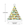 thumbnail image 3 of Cauagu Train With Animals Pattern Christmas Hat for Kids,Xmas Holiday Hat Santa Hat for Boys & Girls Festive Headwear Accessories for Christmas/New Year/Holiday, 3 of 6