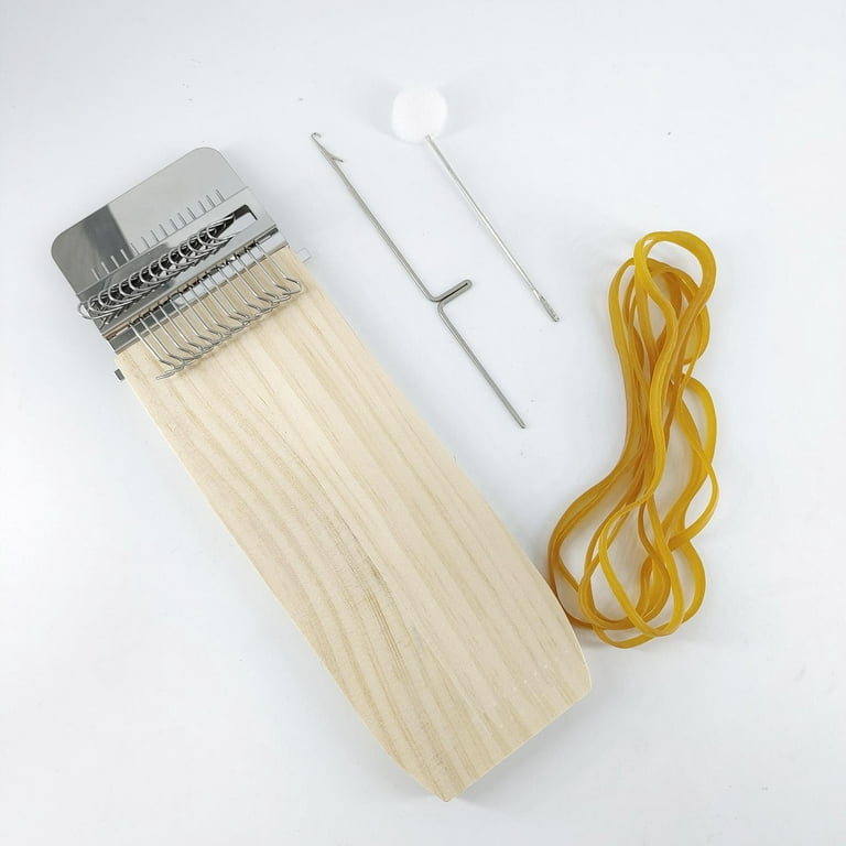 Small Loom Speedweve Type Weave Tool,darning Loom Quickly Mini Mending  Convenient Darning Loom for Mending Jeans Socks Clothes Loom Machine Makes