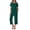 A_lake Green, variant on Women's Capri Pajama Sets Floral Print Short Sleeve Sleepwear Top and Capri Pants 2 Piece Loungewear with Pockets