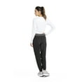 thumbnail image 2 of Grey's Anatomy Womens GNP553 Jogger Scrub Pant-Black/Shadow Shade-Medium, 2 of 4