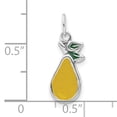 thumbnail image 4 of Sterling Silver Enameled Pear Charm, 4 of 4