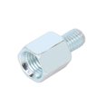thumbnail image 4 of Unique Bargains 2pcs 10mm LH to 8mm RH Rearview Mirrors Reverse Adapter Screws Bolt Silver Tone for Motorcycle Bike E-bike, 4 of 4