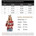 thumbnail image 6 of Fair Isle Sweaters for Women Ugly Christmas Sweater Crew Neck Long Sleeve Cute Funny Holiday Chrismas Tree Print Cable Knit Pullover Sweater Alsol Lamesa, 6 of 6
