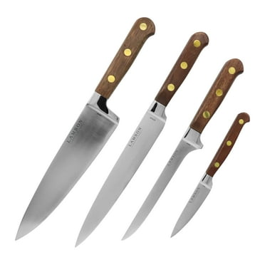 4-Piece Premier Forged Cook's Set - Walnut