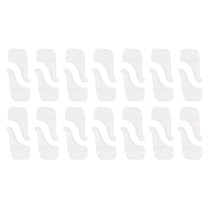 Uxcell 21x17mm Glasses Ear Grips Anti Slip Eyeglass Ear Hooks Eyeglass Slip Preventer Translucent 14 Pair