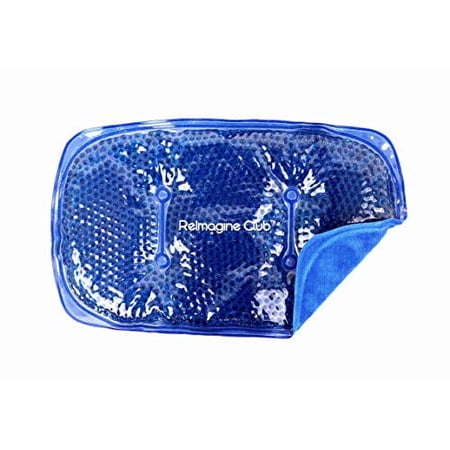 Large Multipurpose Pain Relief Gel Cold & Hot Pack - 10x7" Reusable Warm or Ice Therapy for for Injuries, Hip, Shoulder, Knee, Back Pain