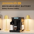 thumbnail image 3 of Lámpara de mesa inalámbrica Kakanuo KK, 2 unidades, recargable de 5000 mAh, 3 of 7